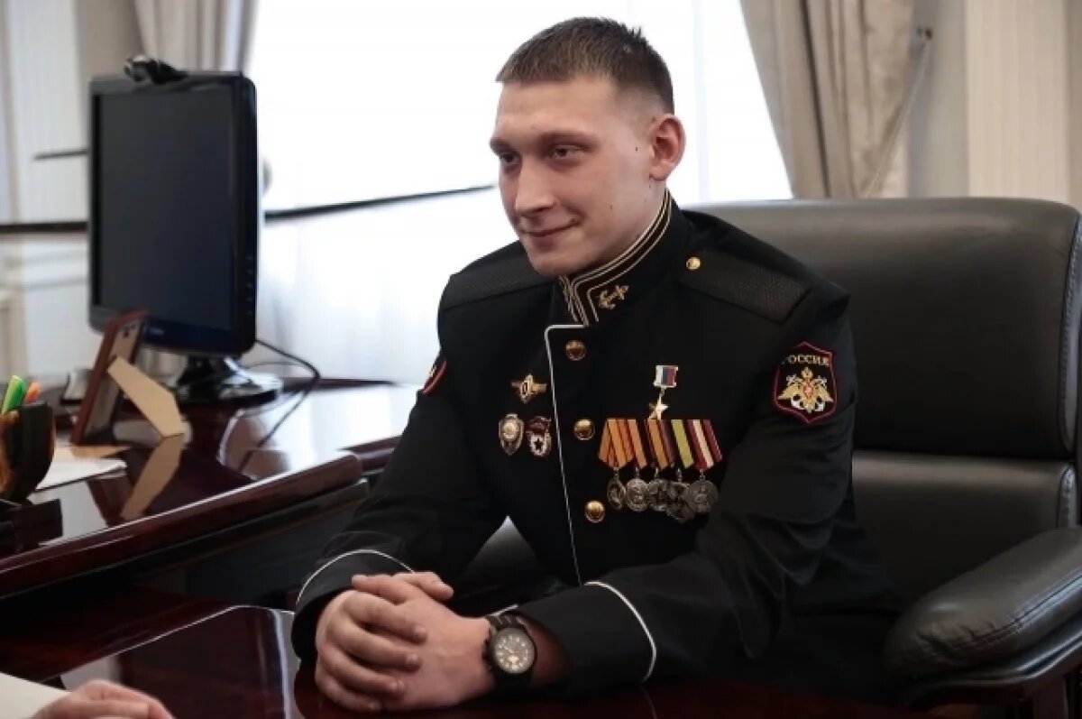    19-летний уроженец Сурского Сергей Крашенинников стал Героем России