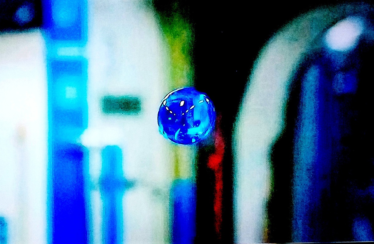 Фото автора. Капелька дождя.