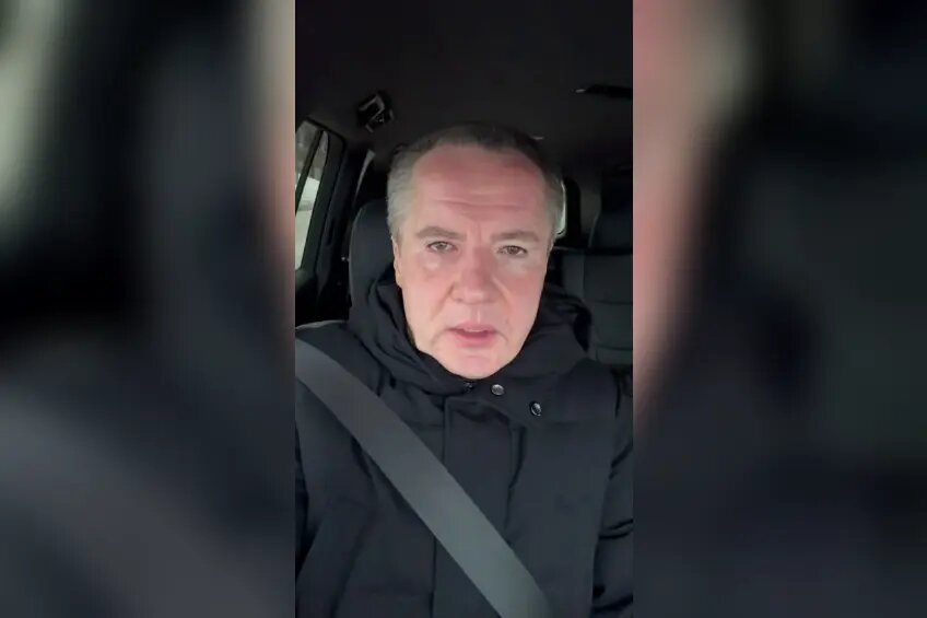    Вячеслав Гладков. Фото: кадр видео из тг-канала «Настоящий Гладков»