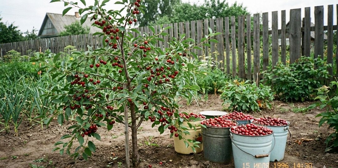 За годы садоводства я собрала секреты по вишне которые заставляют ветки гнуться до земли каждый год.