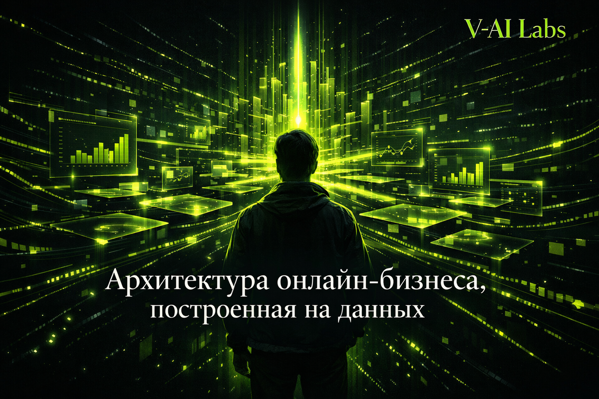    Архитектура онлайн-бизнеса, построенная на данных и ИИ