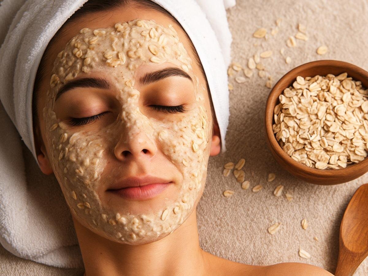 Овсянка для сияющей кожи