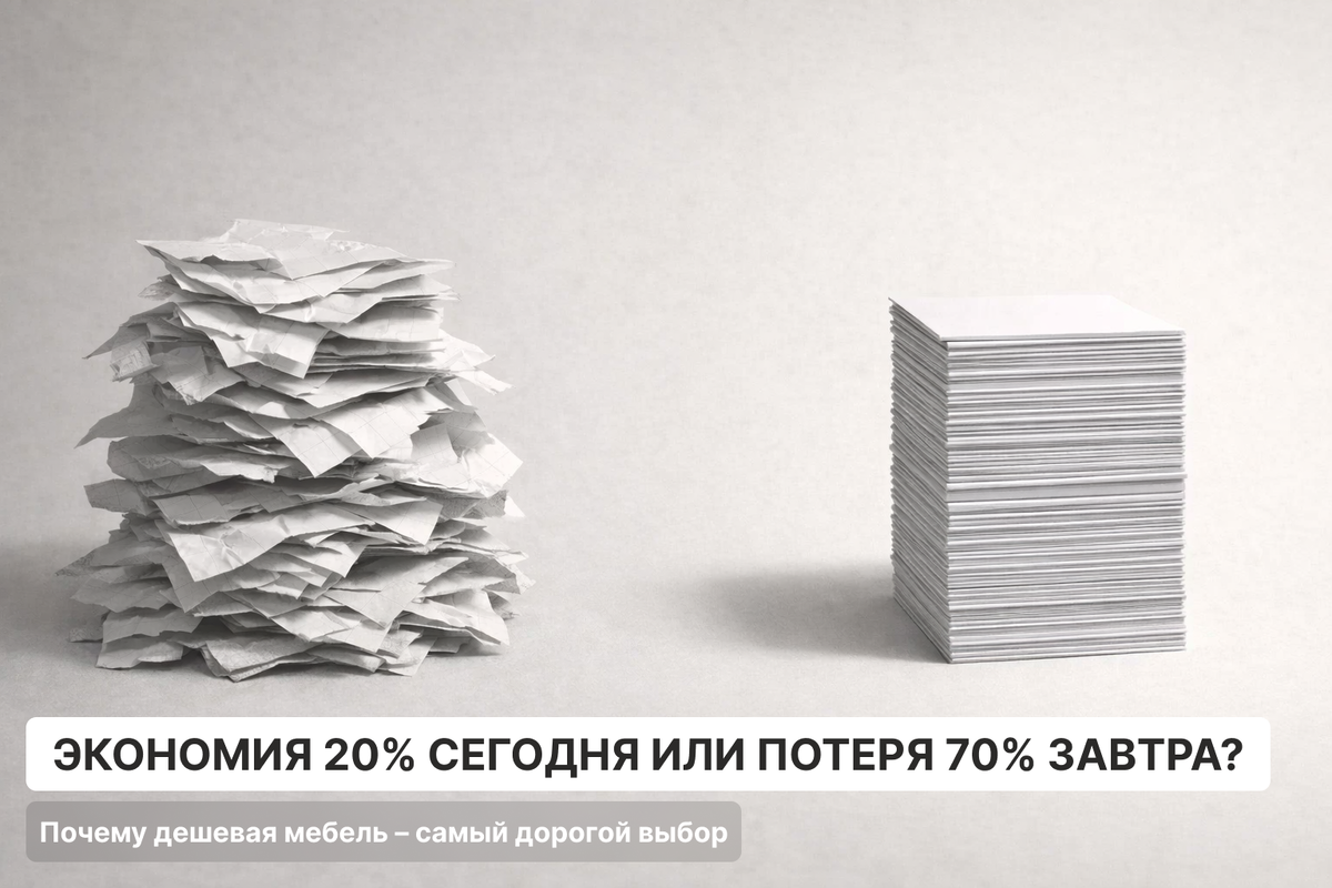  почему дешевая мебель – самый дорогой выбор