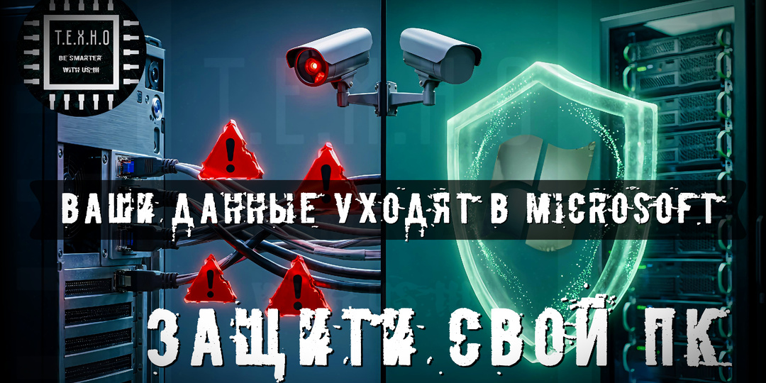 🕵️‍♂️ ОХОТА НА ШПИОНОВ: Как Windows следит за каждым вашим кликом