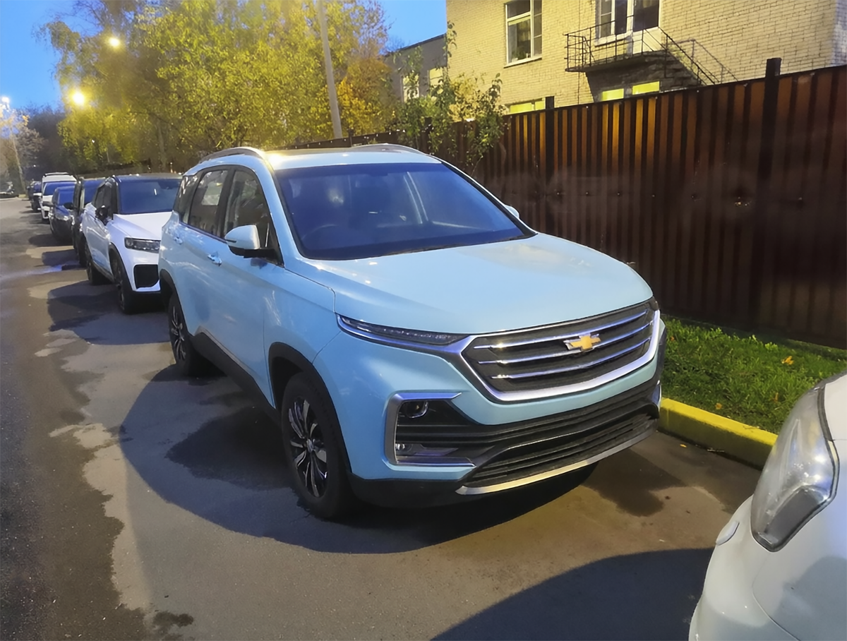 Chevrolet Captiva II в России