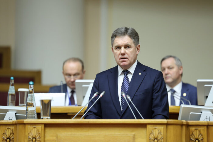    Первый заместитель Генерального секретаря СНГ Игорь Петришенко. Источник фото: пресс-служба Межпарламентской Ассамблеи СНГ (МПА СНГ).