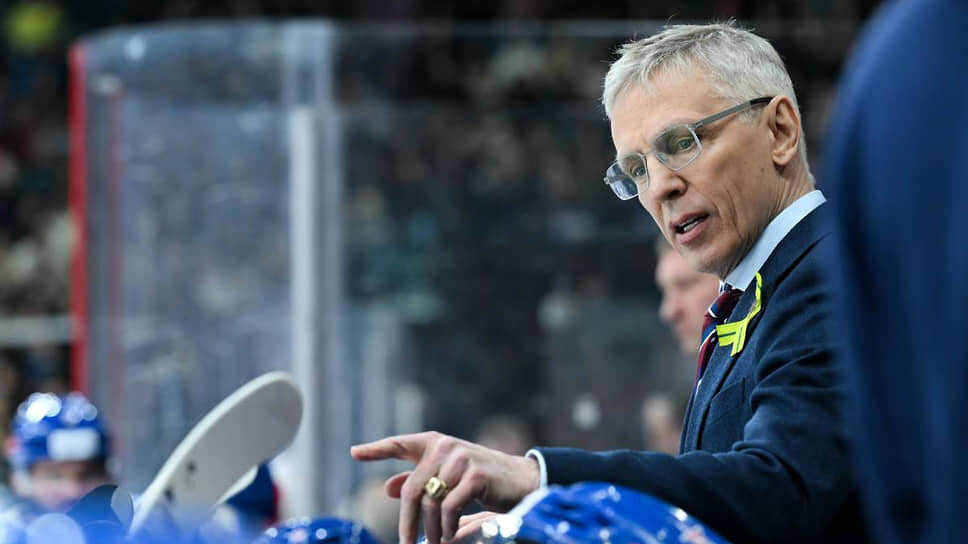 Главный тренер армейцев Игорь Ларионов.📷Фото: ХК СКА