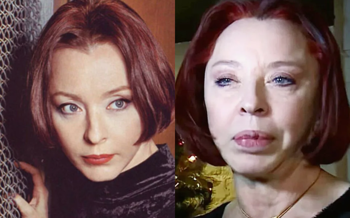 на фото Анастасия Вертинская 