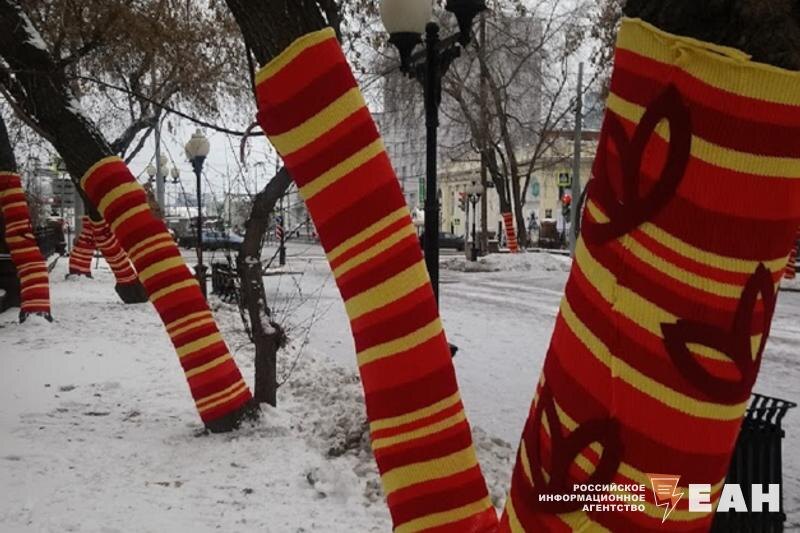    Деревья в мороз