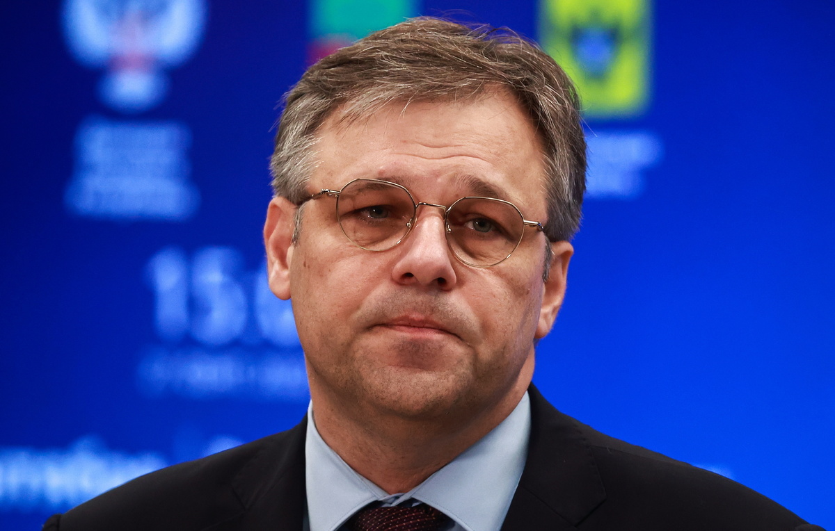    Посол по особым поручениям МИД РФ по вопросам преступлений киевского режима Родион Мирошник  Сергей Фадеичев/ТАСС