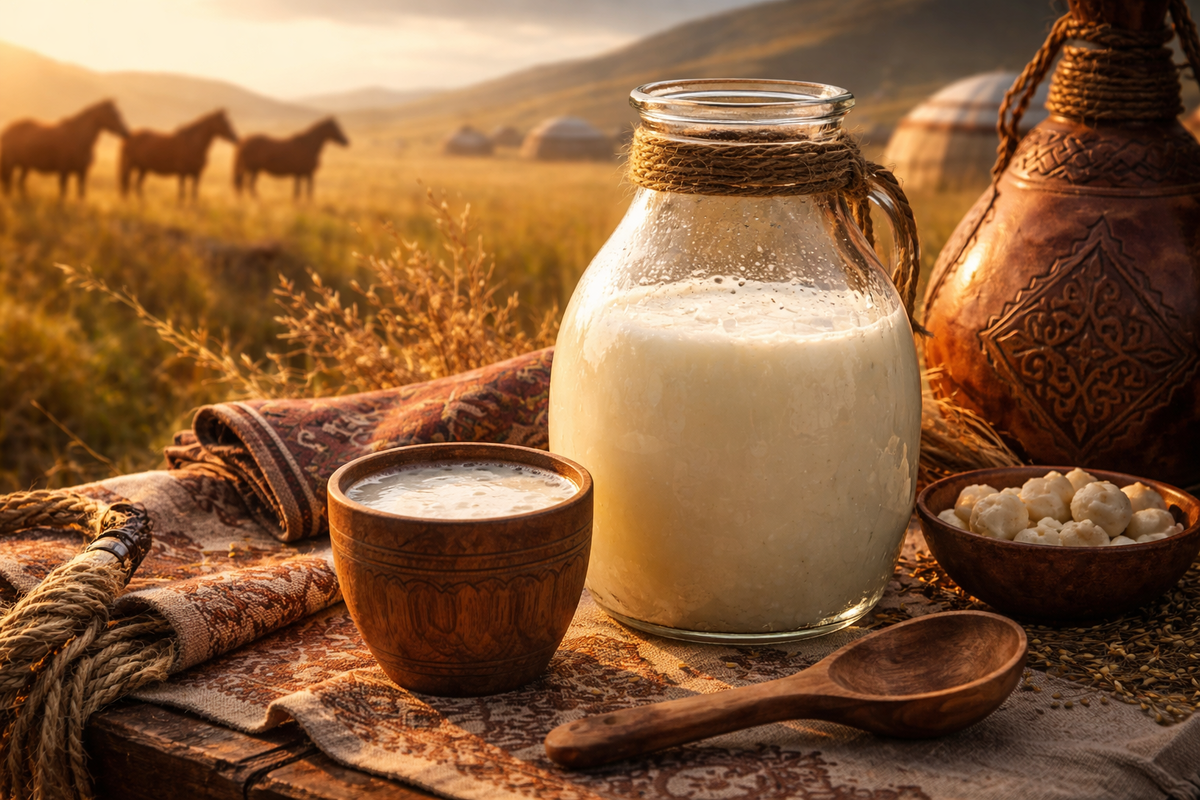 Казахский кумыс 