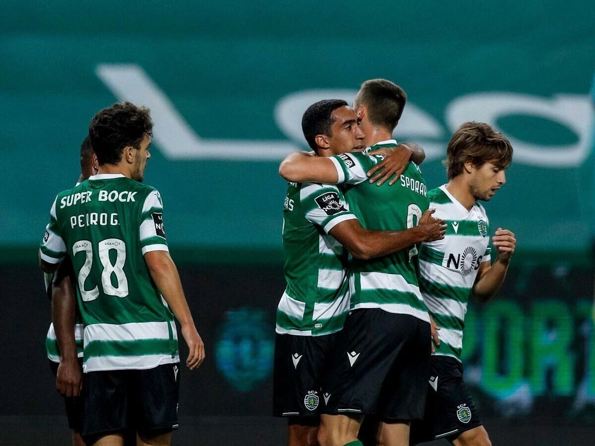    Футболисты "Спортинга" | © официальный твиттер клуба "Спортинг"