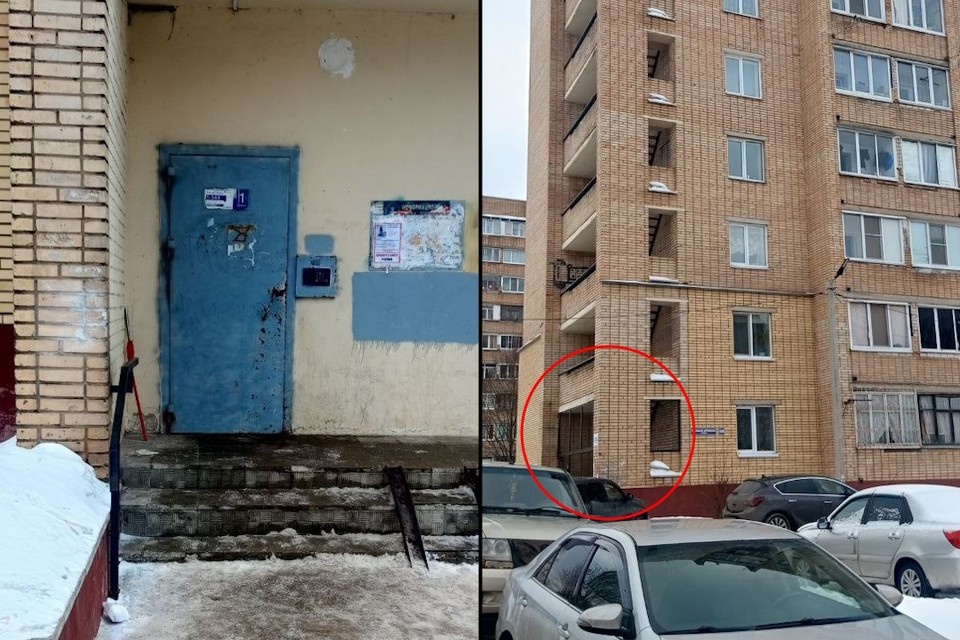    Из дома два выхода - из парадной и черного хода, там пожарная лестница. Яна ХОДАРЕВСКАЯ