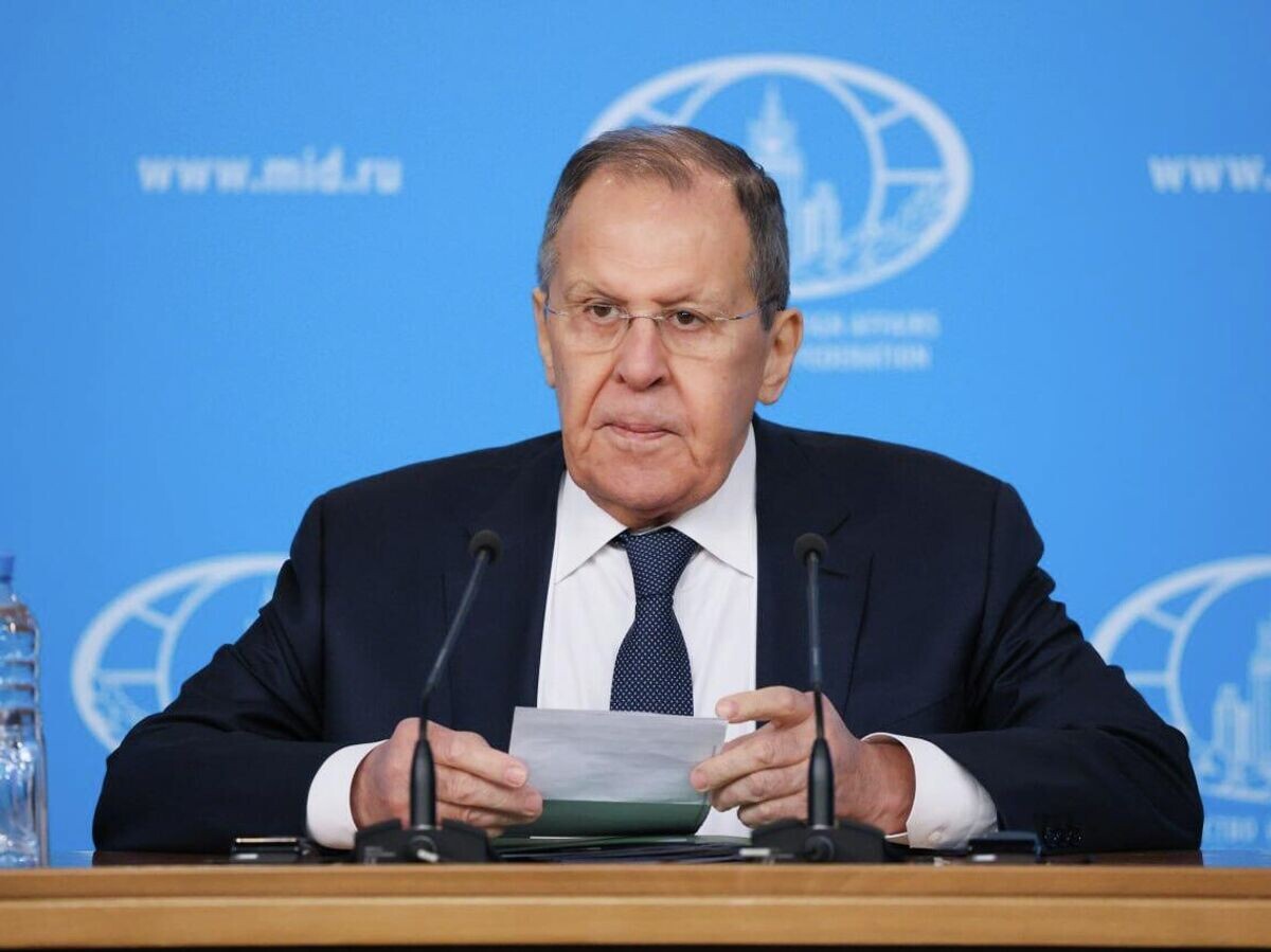    Министр иностранных дел РФ Сергей Лавров на пресс-конференции по итогам деятельности российской дипломатии в 2025 году© Фото : МИД России