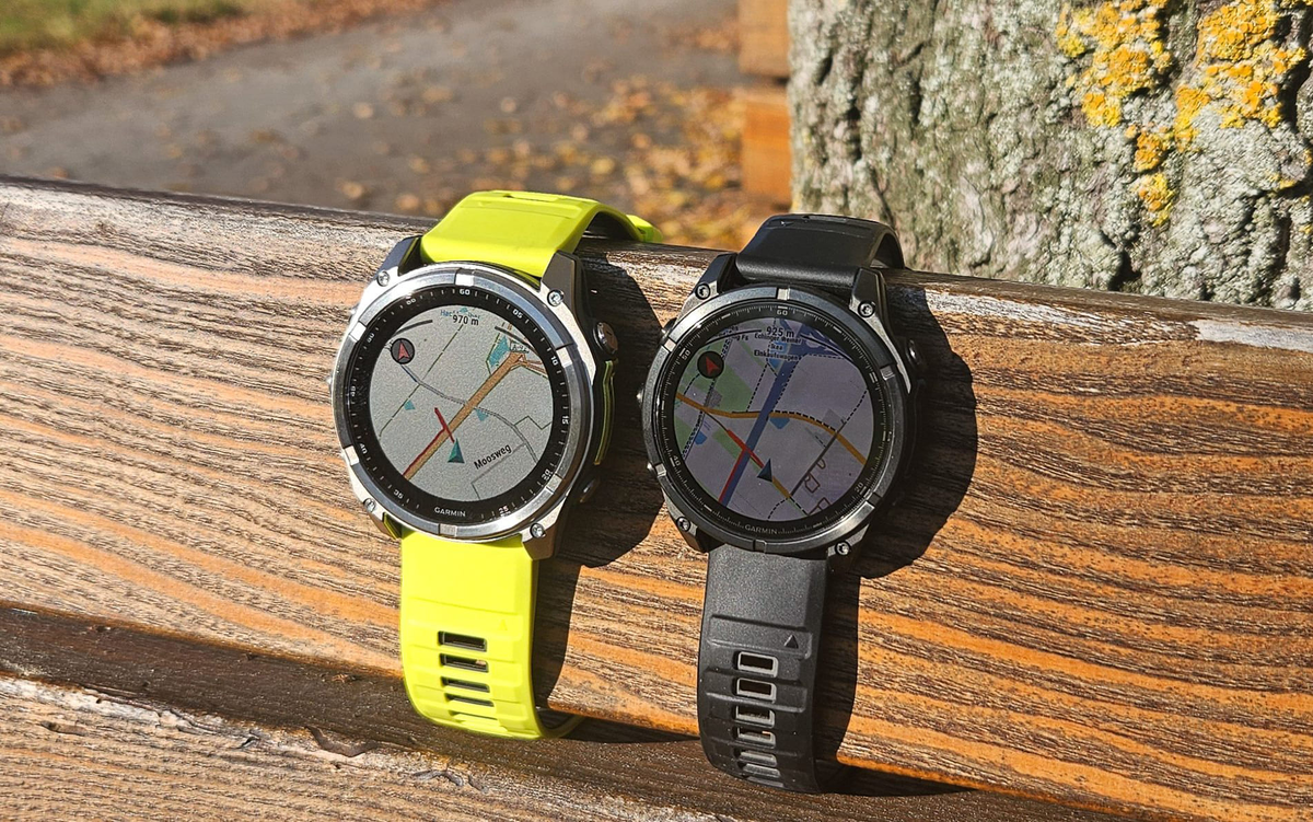 Fenix 8 MIP против AMOLED на солнце