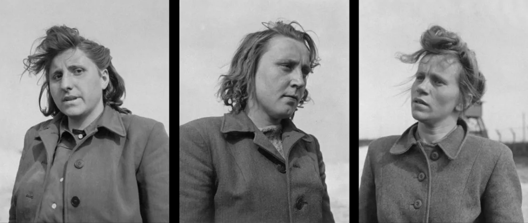 Бывшие охранники СС. Эти девушки, им 20-25 лет, они были хуже мужчин. Они были очень жестокими. Эти девушки заживо сжигали тела, убивали и обращались с людьми как с животными".