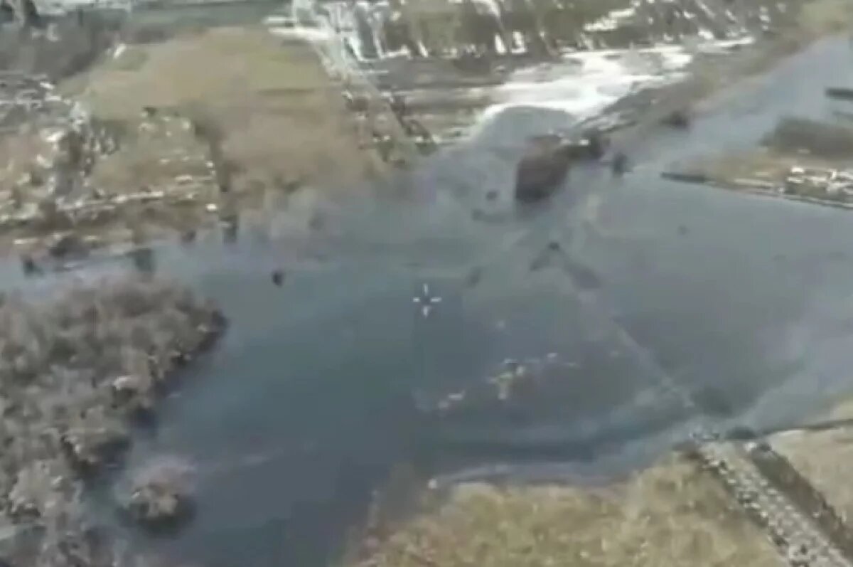    ВСУ лишились пути снабжения из-за повреждения плотины у Константиновки