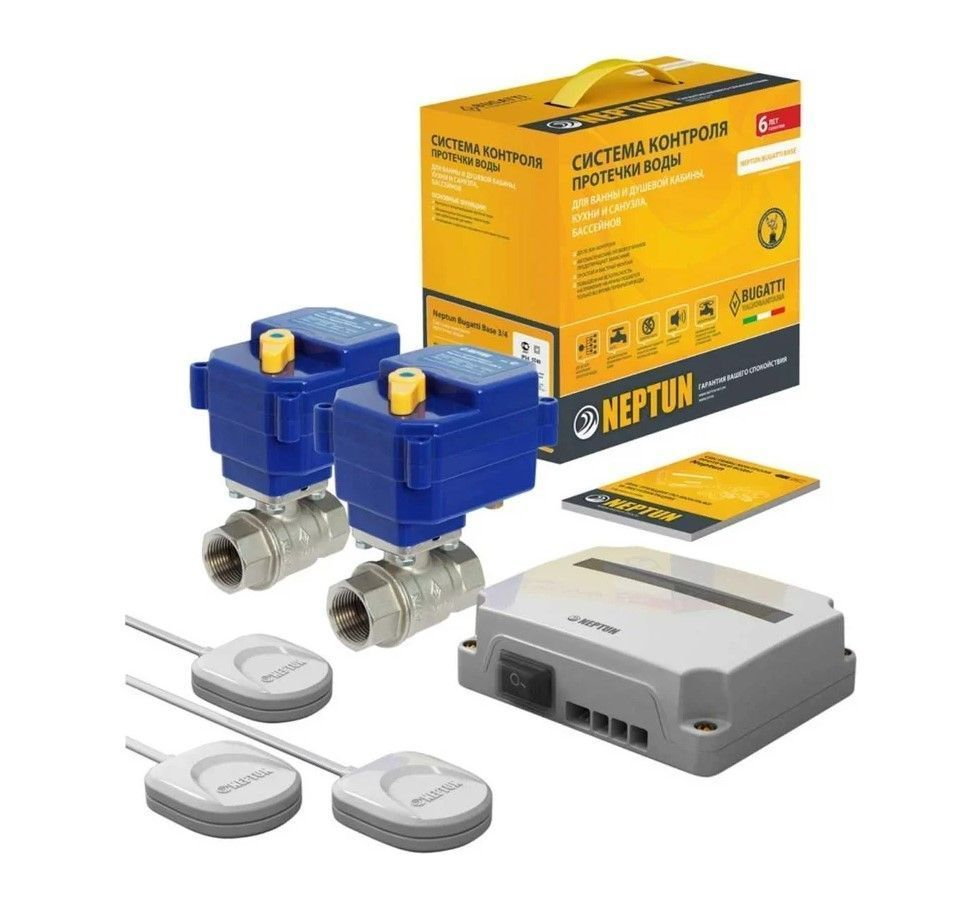 Система контроля протечки воды Neptun Bugatti Base 1/2 220В