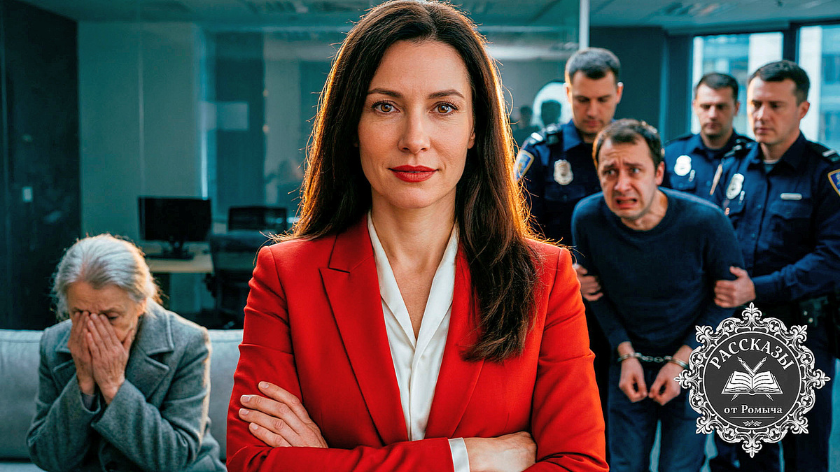 Триумф женщины в красном на фоне ареста мужа-предателя