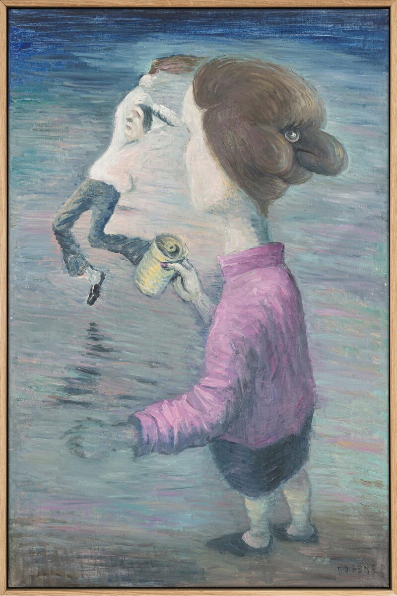 Пресс-служба Alina Pinsky Gallery📷Картина «Танец наркома» (Ведьма), 2004. Из серии «Спрятанные лица»