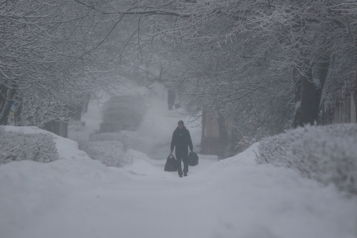    Снег и дымка. Февральская сказка в Бобруйске. Фоторепортаж BOBR.BY