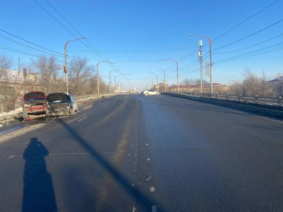    Авария произошла сегодня, 25 февраля УМВД России по Оренбургской области