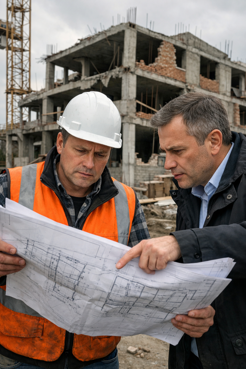 Проблемы при строительстве