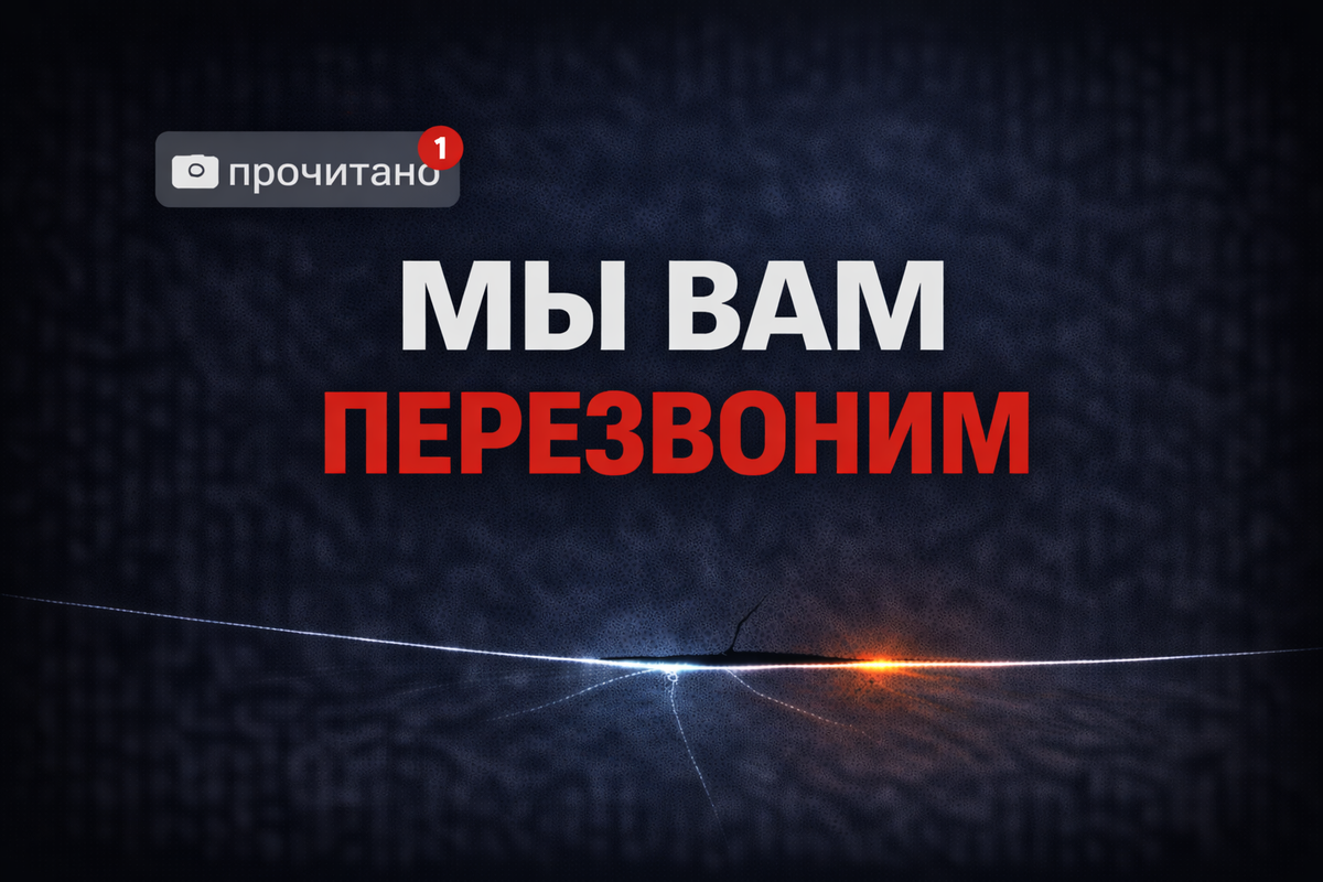 Мы вам перезвоним