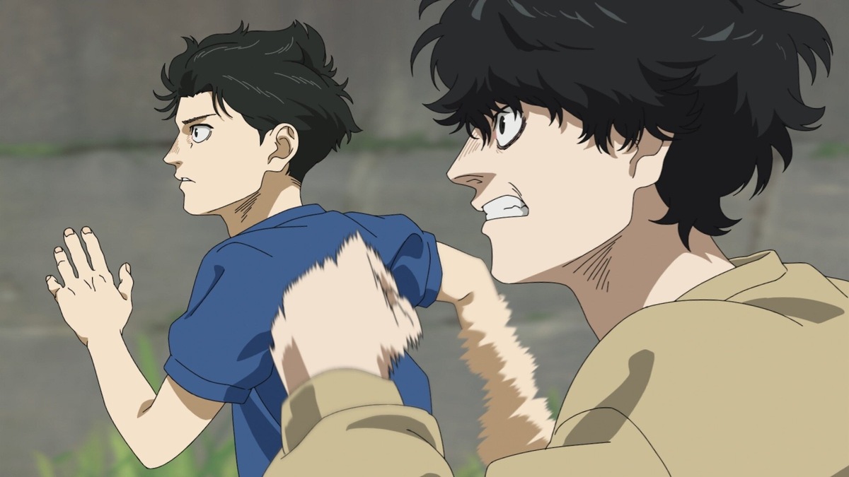 Акцент арок не на списке соревнований, а на внутреннем взрослении; кадр из фильма «Стометровка», реж. Кэндзи Иваисава, 2025