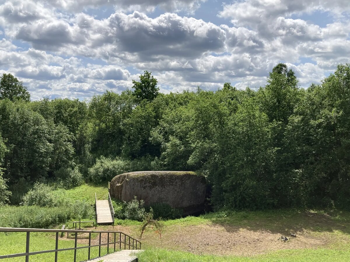 Идешь по полю и внезапно в ложбине ручья появляется такой вот "камушек"