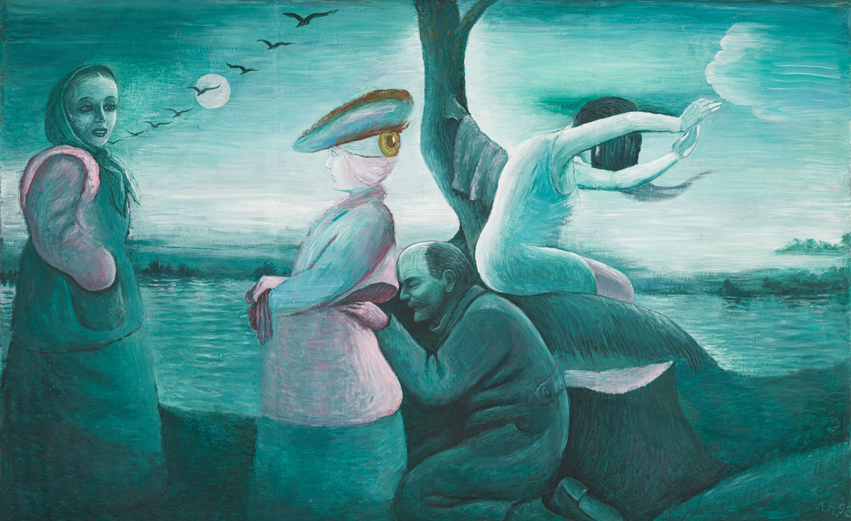    «Случай в разливе», из серии «Спрятанные лица», 2000 год