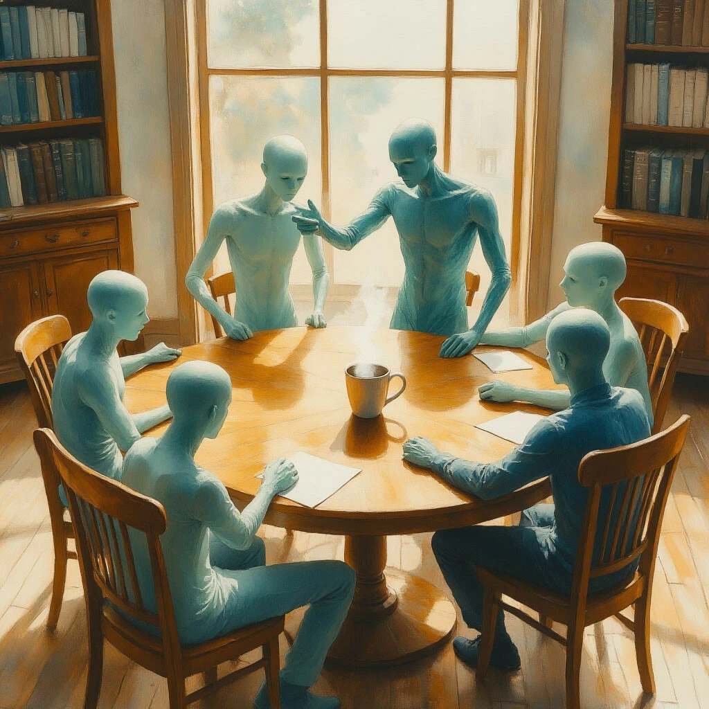 Это ваша внутренняя команда. Они все хотят как лучше. Проблема в том, что они редко слушают друг друга. Им нужен ведущий. И этот ведущий — вы.