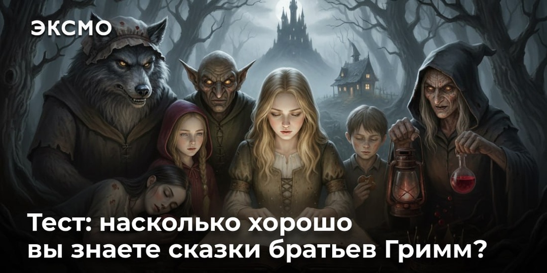 Тест: Насколько хорошо вы знаете сказки братьев Гримм?