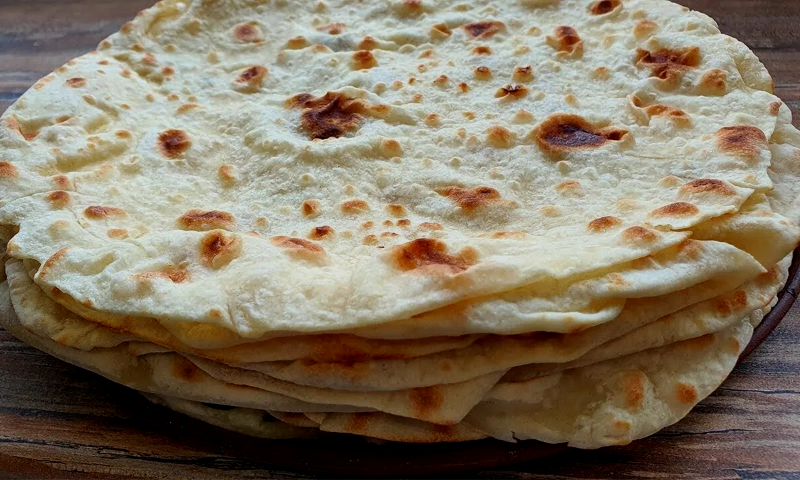 Домашний лаваш на сковороде