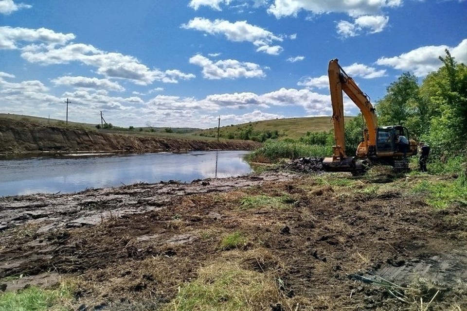    В ДНР почти 100 километров берегов водных объектов расчистят в 2026 году. Фото: Министерство природных ресурсов и экологии ДНР