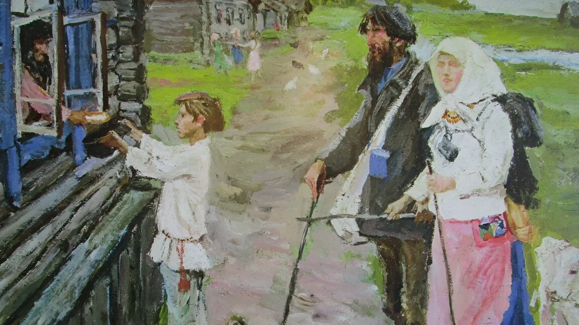 Пластов Аркадий Александрович (1893-1972). Слепцы.