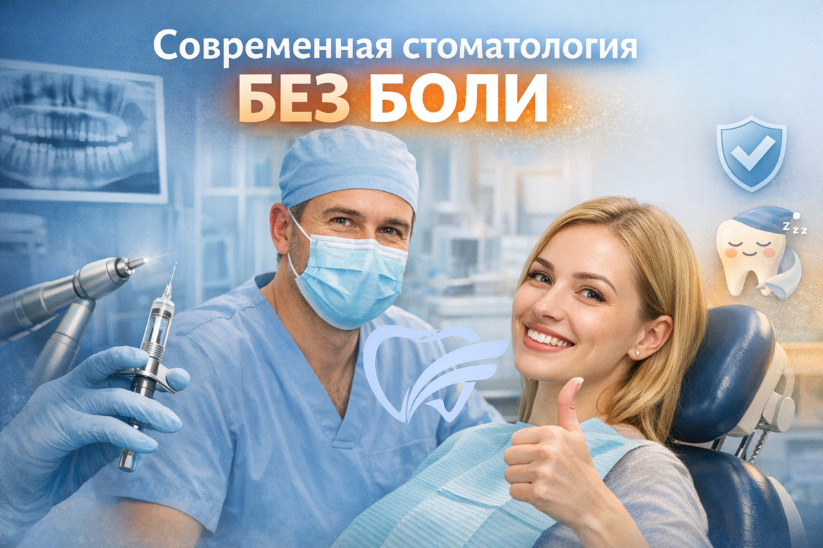 Современная стоматология — это точная анестезия, деликатные технологии и спокойная атмосфера. Лечение проходит без боли и без стресса — с уважением к вашему комфорту на каждом этапе.