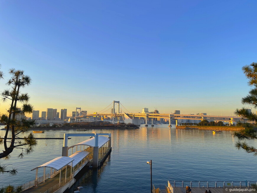 Токийский залив. Вид на Радужный мост © Евгения Труфанова