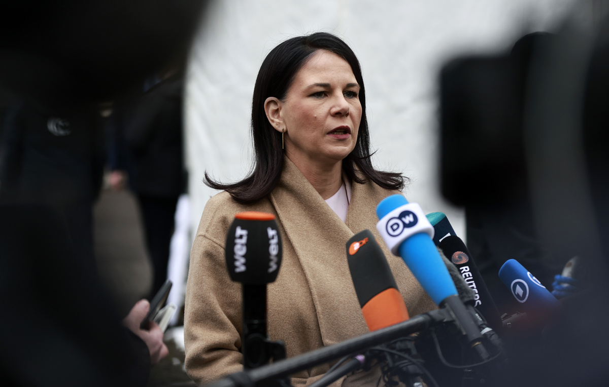    Председатель Генеральной Ассамблеи ООН Анналена Бербок   Johannes Simon/Getty Images