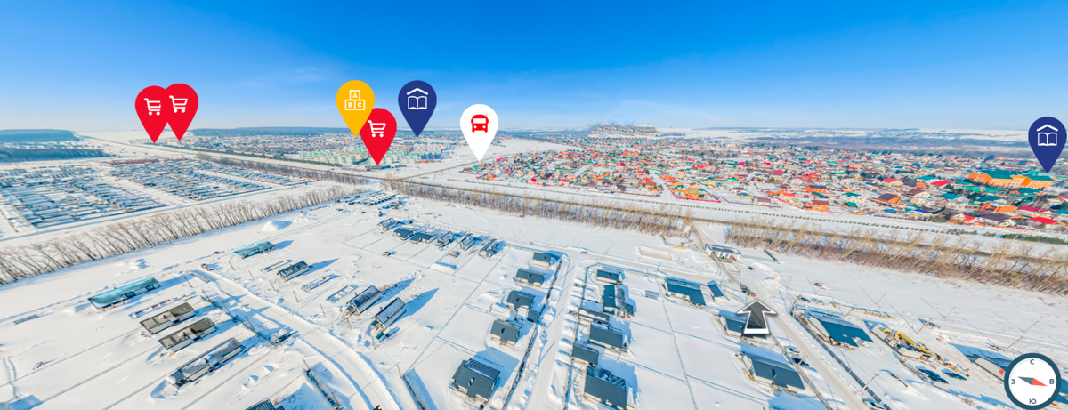 Близость посёлка Bulgakovo Village и школ, детского сада, магазинов.