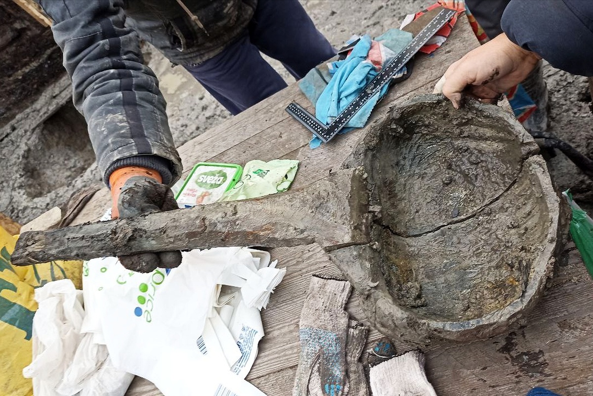    Чудо-черпак/ковш богатырей./t.me/raskopp