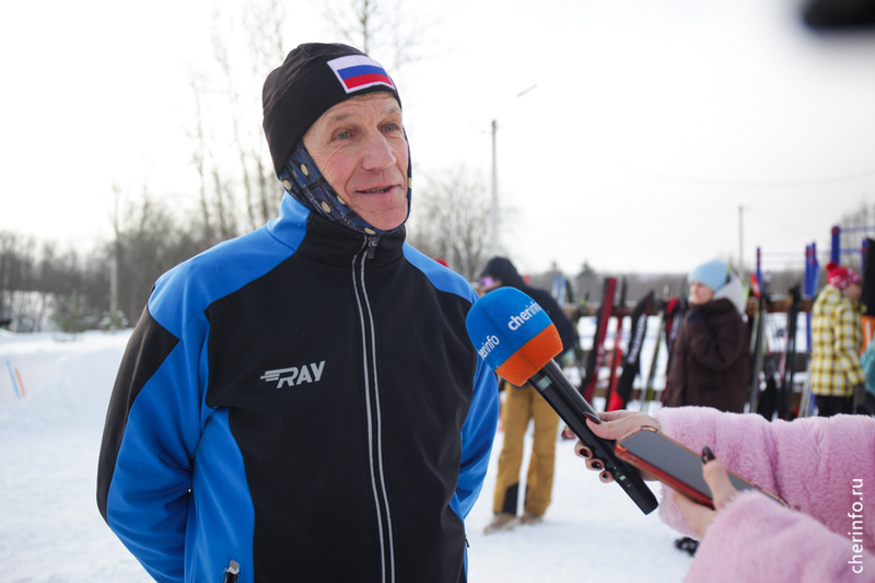    В Череповце проходит областная зимняя спартакиада ветеранов и пенсионеров.