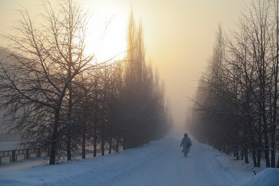    Родителям напомнили, что они могут не отпускать ребенка в школу в период морозов. Олег УКЛАДОВ