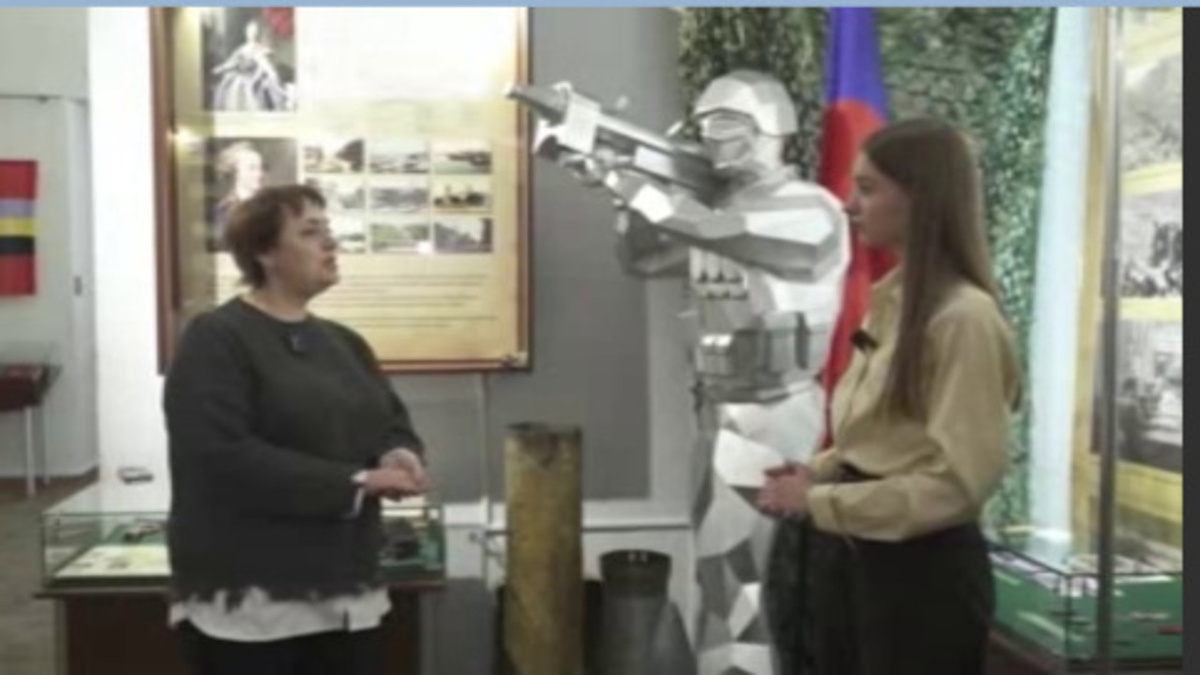    Одна из выставок Курского краеведческого музея посвящена героям СВО