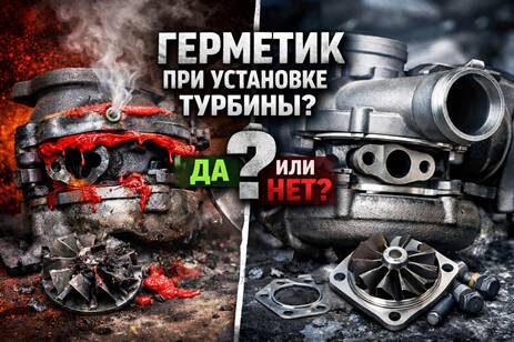 Герметик в турбине