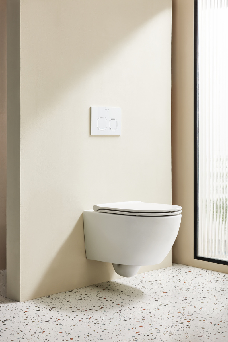 Унитаз подвесной ARROW AHB2133H белый