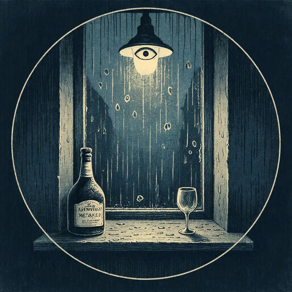 За окном давно погасли огни, и только фонарь лукаво подмигивал, приглашая то ли допивать, то ли расходиться