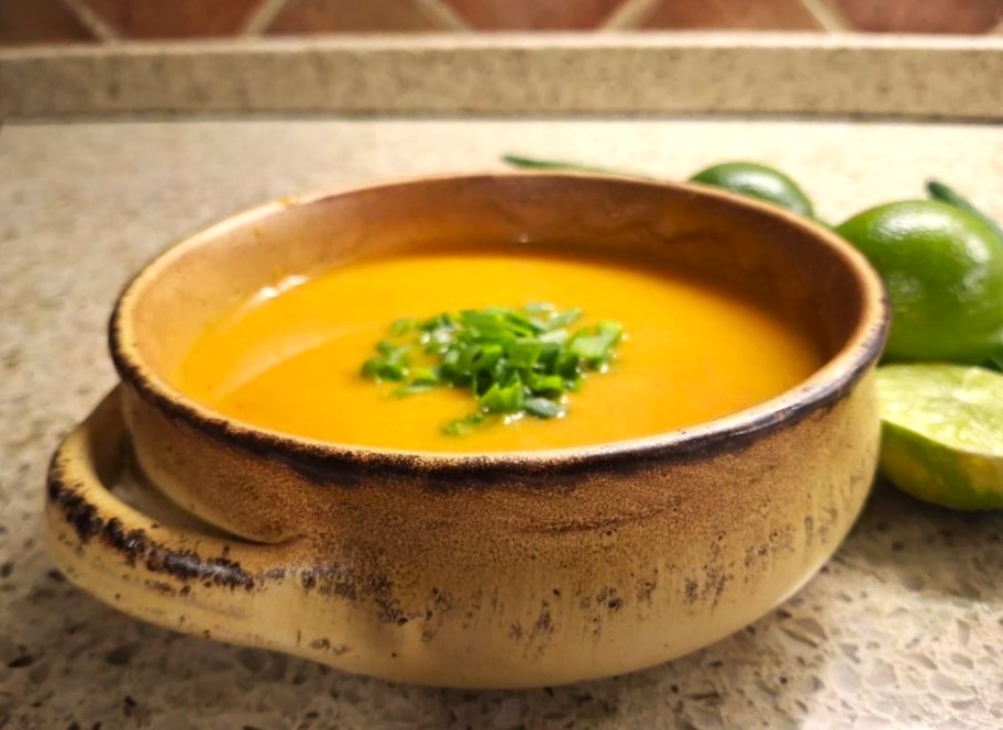 Тыквенный суп-пюре с кокосовым молоком