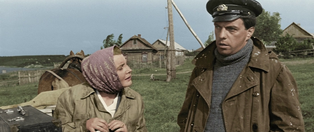 Кадр из фильма "Три тополя на Плющихе" (1968)