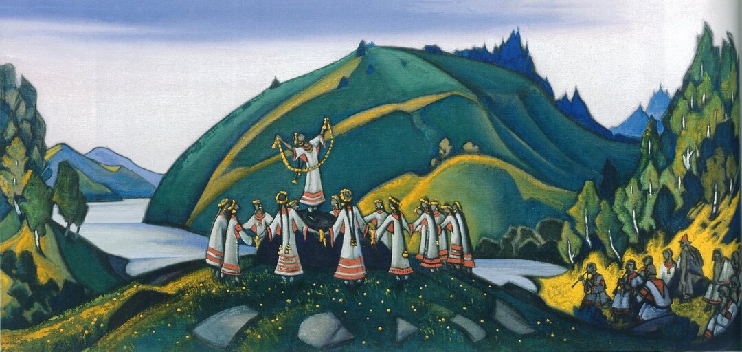 «Развернулись блистательные крылья победы». Очерки Н. К. Рериха о Великой Отечественной войне.